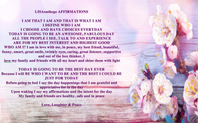 LISAonthego Affirmations