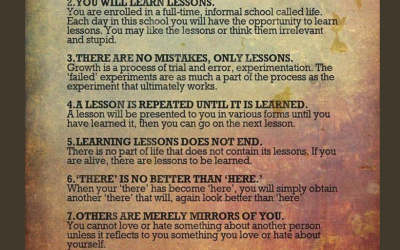 Rules for Being Human